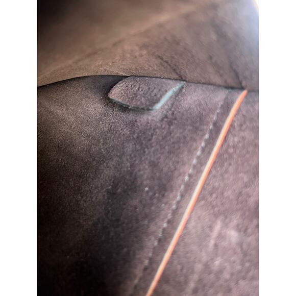 Celine Diamond envelope clutch green and blue - Picture 8 of 16